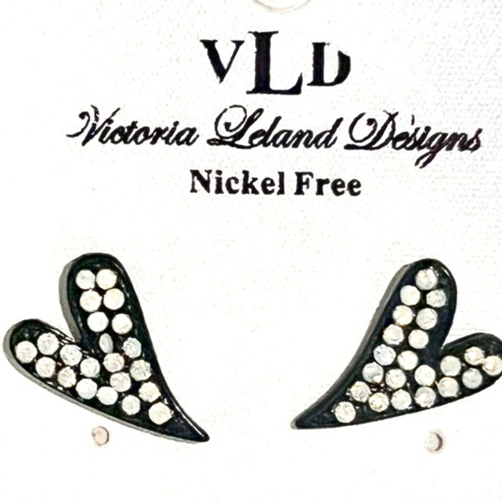 Valentines, Valentine’s Day, VLD, Victoria Leland Designs Heart Earrings